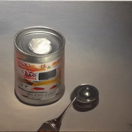 Image similar to a can of worms, oil painting, pale colors, high detail, 8 k, wide angle, trending on artstation,