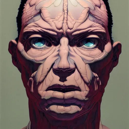 Image similar to citizen portrait soft light painted by james jean and katsuhiro otomo and erik jones, inspired by akira anime, smooth face feature, intricate oil painting, high detail illustration, sharp high detail, manga and anime 1 9 9 9