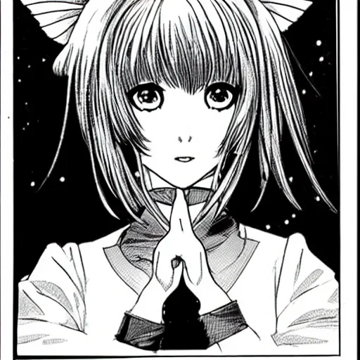 Prompt: Masterpiece portrait of Sakura from cardcaptor Sakura drawn by Guido Crepax