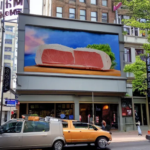 Image similar to the baked ham museum in downtown seattle