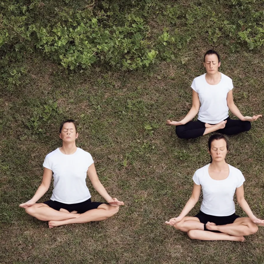 Image similar to not meditating is a crazy idea