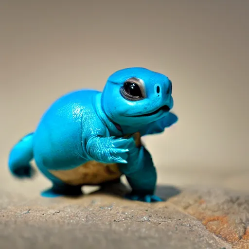 Prompt: real life squirtle professional photography, national geographic