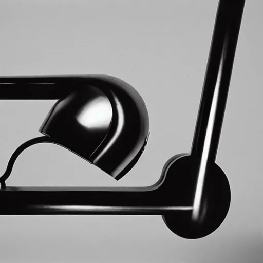 Prompt: a vacuum designed by isamu noguchi, studio photograph, white background