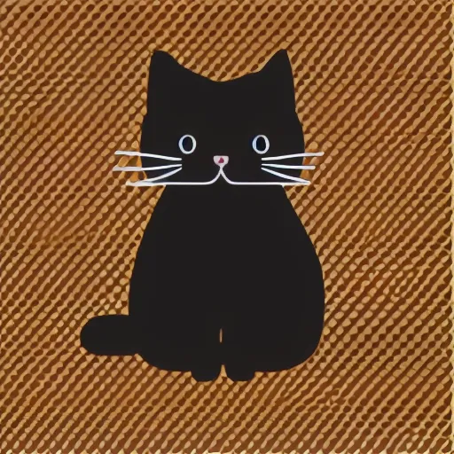 Image similar to “cute kitty vector art”