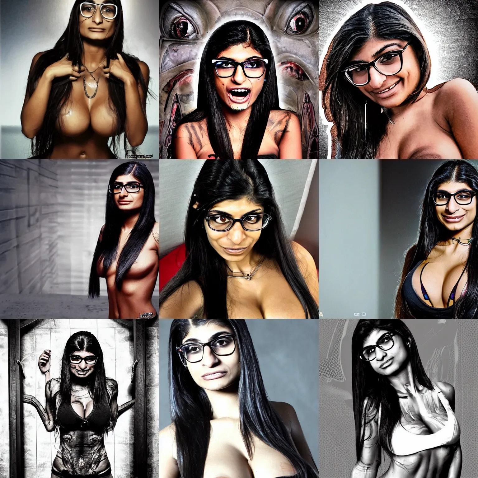 Mia Khalifa in the style of Giger | Stable Diffusion | OpenArt