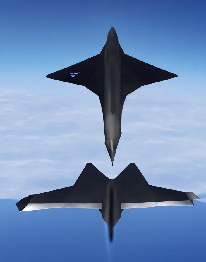 Image similar to b 2 spirit plane, vaporwave,