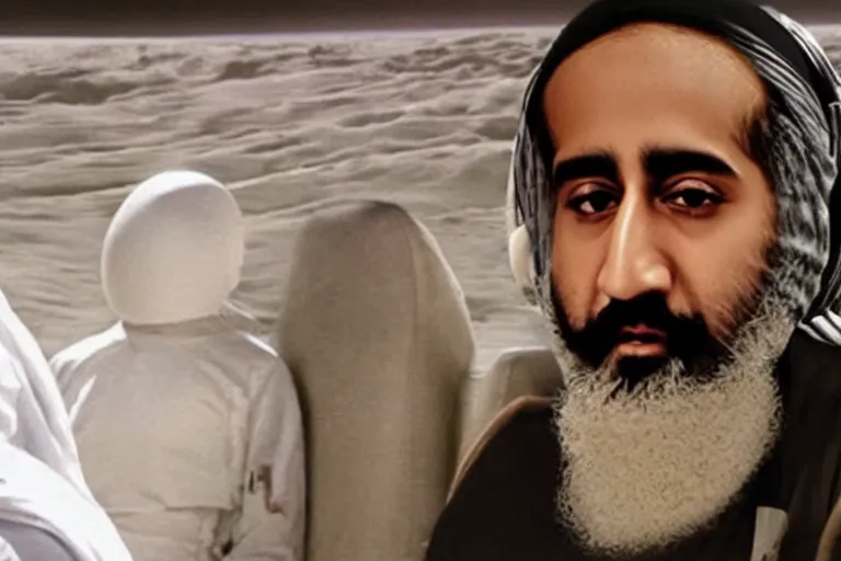 Image similar to Osama Bin Laden in interstellar