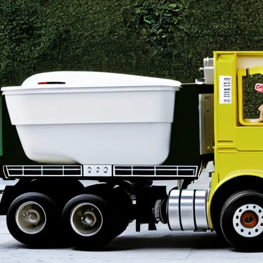 Prompt: jonathan ive dieter rams garbage truck