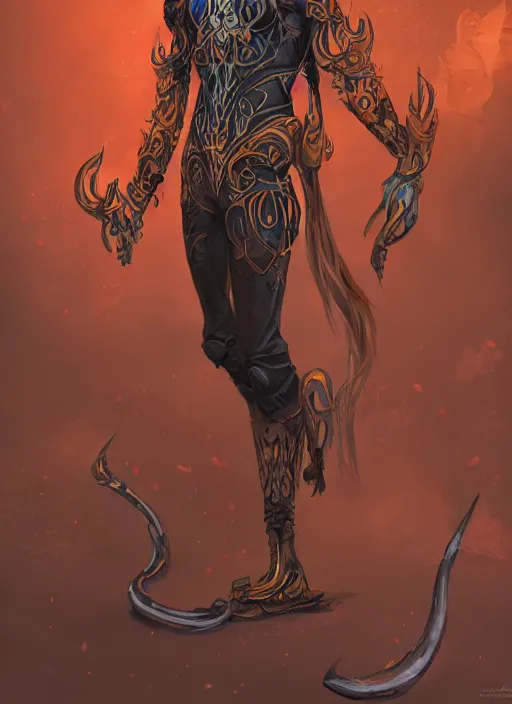 Image similar to tall thin male, jack pumpkinhead, full body character concept, art nouveau, super powers, fantasy, intricate, elegant, highly detailed, digital painting, artstation, concept art, shining, sharp focus, illustration, art by stanley lau