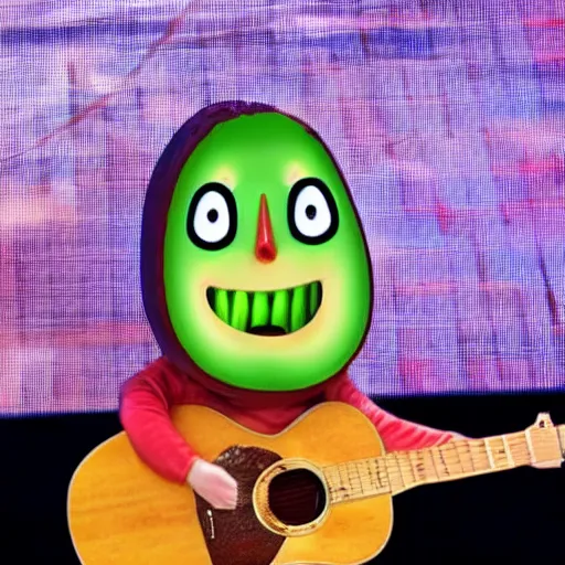 Image similar to nickocado avocado singing on americas got talent