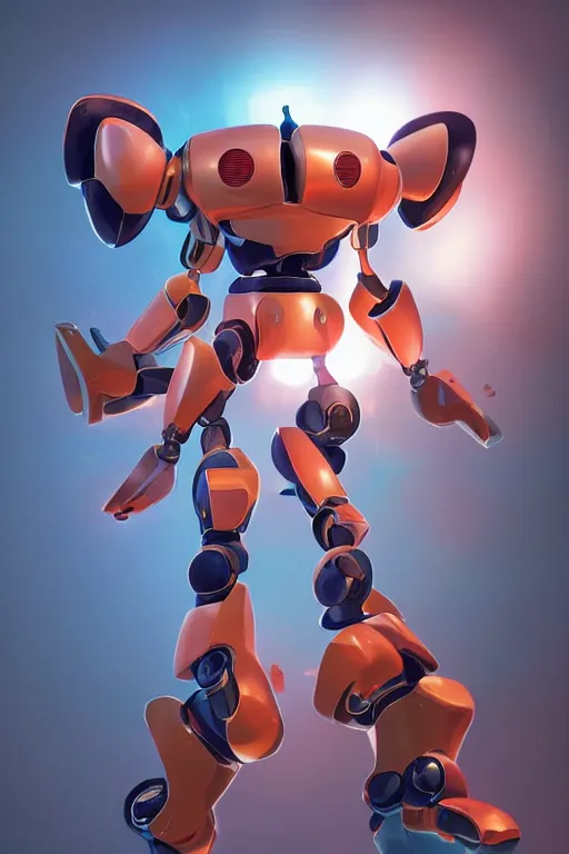 Image similar to metabots medabots medarotto medarot robot minimalist comics, behance hd by jesper ejsing, by rhads, makoto shinkai and lois van baarle, ilya kuvshinov, rossdraws global illumination ray tracing hdr radiating a glowing aura