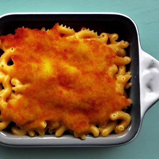 Image similar to sci-fi mac n' cheese.