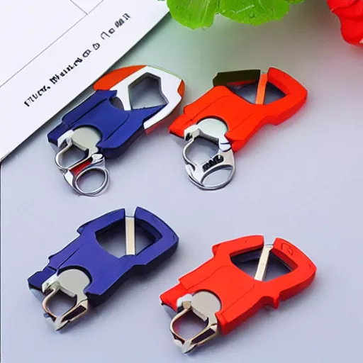 Image similar to mall key cutter cutting toyota key, cartoon bright