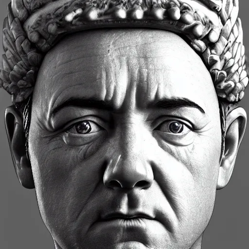 Image similar to Kevin Spacey as a Roman Emperor, highly detailed, digital painting, Trending on artstation , HD quality, by Glenn Rane and Samwise Didier, dramatic light, octane