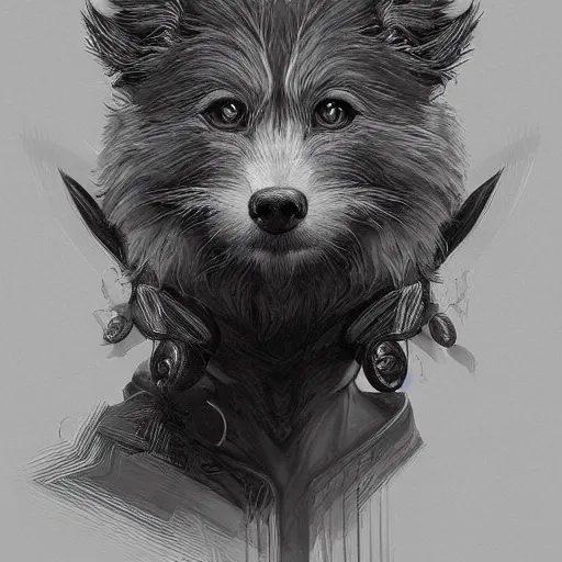 Prompt: portrait of Sonic the Hedgedog, elegant, intricate, headshot, highly detailed, digital painting,black and white, artstation, concept art, sharp focus, illustration, art by artgerm and greg rutkowski and alphonse mucha