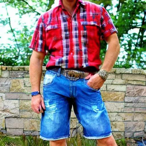 Prompt: it's summer, time to glue your jorts into jants