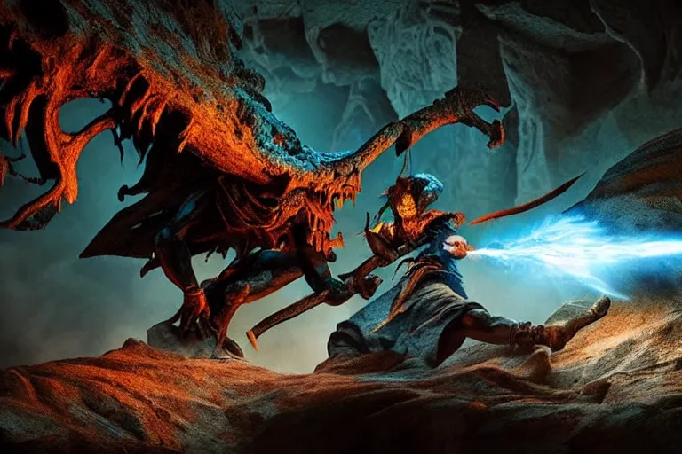 Prompt: vfx film closeup, soul reaver executing enemies, devouring magic souls, in epic ancient sacred huge cave temple, flat color profile low - key lighting award winning photography arri alexa cinematography, hyper real photorealistic cinematic beautiful, atmospheric cool colorgrade
