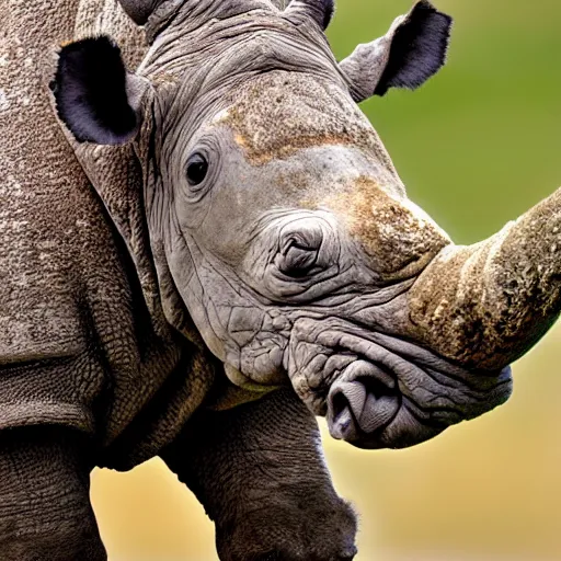 Image similar to wooly brown rhino nature photography