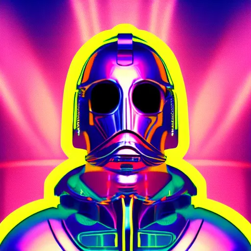 Image similar to vector c 3 po in hoodie, portrait, vaporwave, synthwave, neon, vector graphics, cinematic, volumetric lighting, f 8 aperture, cinematic eastman 5 3 8 4 film