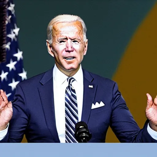 Image similar to pregnant joe biden