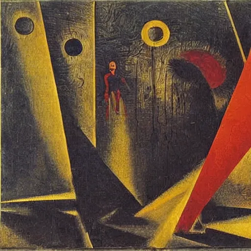 Prompt: a Max Ernst painting