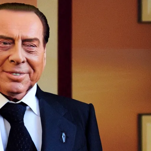 Image similar to silvio berlusconi as homelander