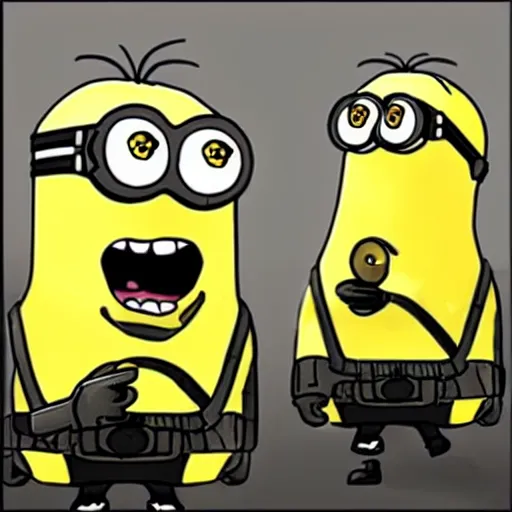 Image similar to Call of the duty: Minions edition