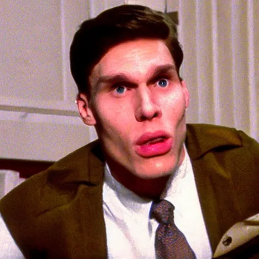 Image similar to Live Action Still of Jerma in Animal House, real life, hyperrealistic, ultra realistic, realistic, highly detailed, epic, HD quality, 8k resolution, body and headshot, film still