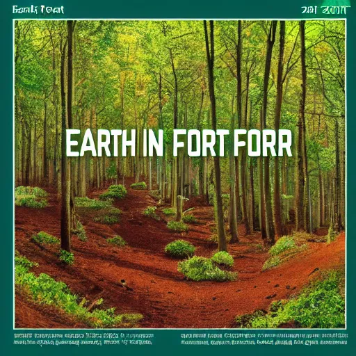 Prompt: earth forest in year 2 0 5 0