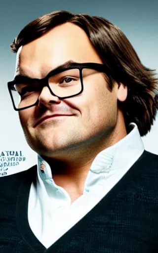 Prompt: movie poster of Jack Black and Ariana Grande staring in a romantic comedy, Cinematic Lighting