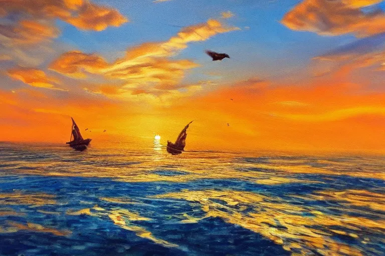 Prompt: fish, fantasy, painting, ultra realistic!!!, clear weather, golden hour, sharp focus