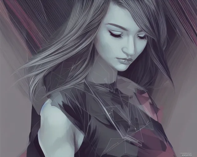 Image similar to coherence, a simple vector based illustration, by ross tran, artgerm