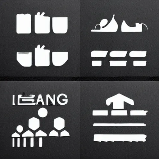 Image similar to logo concepts of a cleaning service provider company, just icons no text