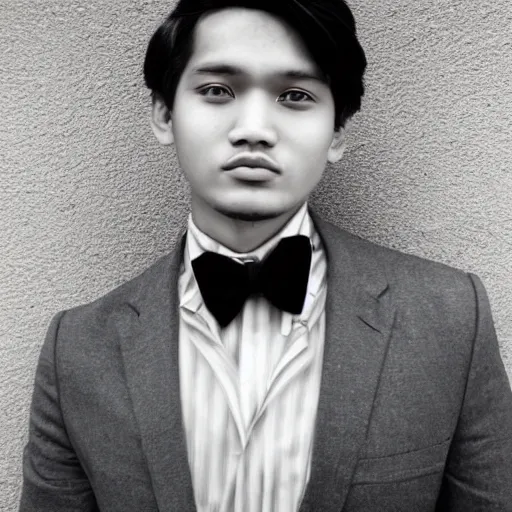 Image similar to outdoor portrait of a young man whose face looks exactly like jose rizal!!! 3 0 years old wearing stylish modern clothes, photo taken in 2 0 2 0, detailed, award winning photography