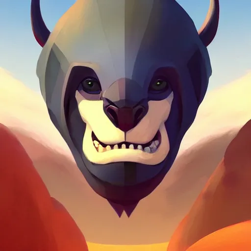 Image similar to face icon stylized minimalist beastwars, loftis, cory behance hd by jesper ejsing, by rhads, makoto shinkai and lois van baarle, ilya kuvshinov, rossdraws global illumination