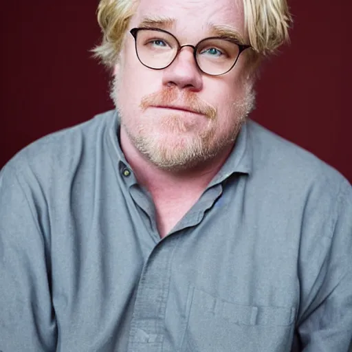 Image similar to dslr photo portrait still of 5 4 year old age 5 4 phillip seymour hoffman at age 5 4!!!, 8 5 mm f 1. 8