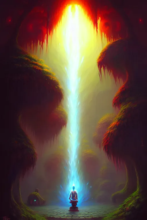 Image similar to The Ayahuasca Spirit, by Andreas Rocha