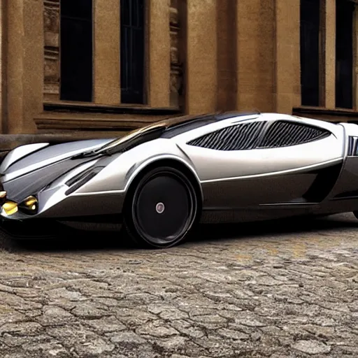 Image similar to baroque supercar