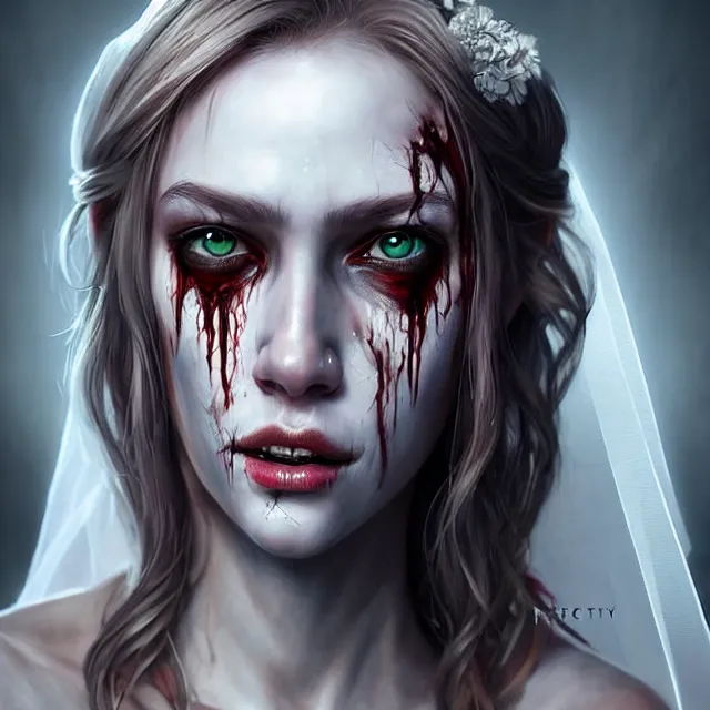 Prompt: epic professional digital art clothed portrait of🧟‍♀️👰‍♀️👰‍♀️👰‍♀️🥰,best on artstation, cgsociety, wlop, Behance, pixiv, astonishing, impressive, outstanding, epic, cinematic, stunning, gorgeous, concept artwork, much detail, much wow, masterpiece.