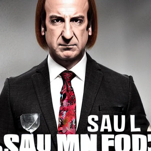 Image similar to Saul Goodman but he is a bad man