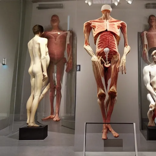 Image similar to Museum that displays real human bodies