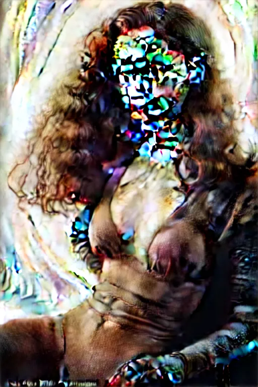Image similar to Emilia Clarke surprised seductive look painted by John Singer Sargant, Greg Rutkowki, Frank Frazetta