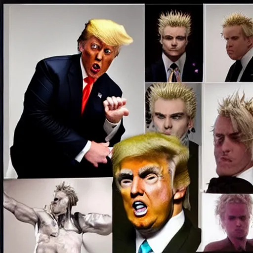 Donald Trump as Dio Brando, You expected it was me