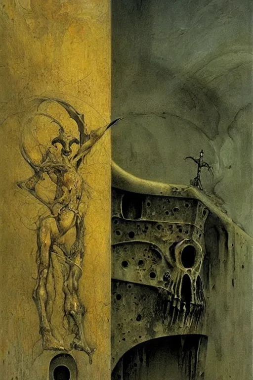 Image similar to Apulia by HR Giger, by Frank Frazetta, by Beksinski Finnian