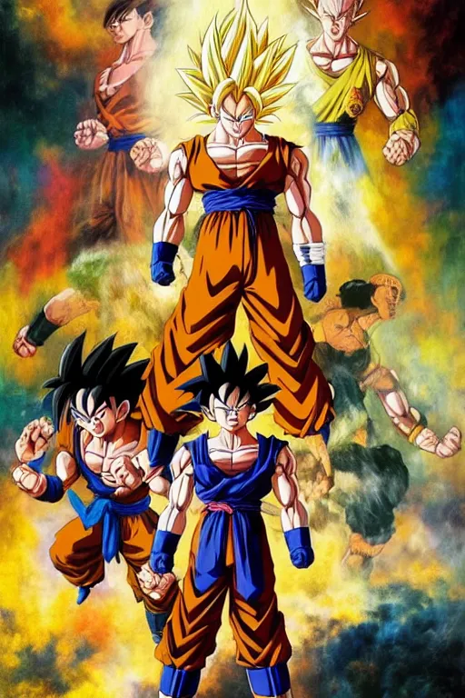 Dragon Ball Super - Poster 3D Z Fighters