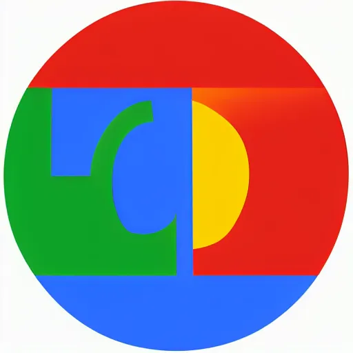 Prompt: vector graphic of the google logo