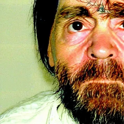 Image similar to “charles manson”