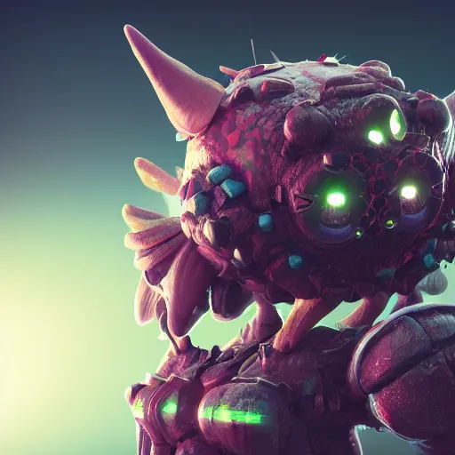 Prompt: cute virus Character, hyper detailed art station parabolic lighting contest winners unreal engine trending on artstation, cinematic, hyper realism, high detail, octane render, 8k