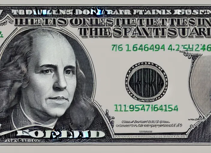 Image similar to reylo kiss dollar bill