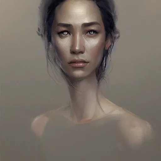 Image similar to portrait of a woman by greg rutkowski, naomi nagata from the expanse book series, very tall and slender, highly detailed portrait, scifi, digital painting, artstation, concept art, smooth, sharp foccus ilustration, artstation hq